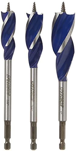 Image of Irwin Drill Bit Set for Wood, 3-Piece (3041003)
