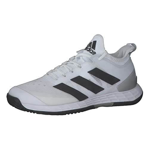 Image of adidas Adizero Ubersonic 4 M, Unisex Adult Sports Shoes, Ftwbla Negbás Plamet, 6.5 UK
