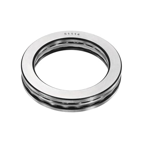 Image of sourcing map Thrust Ball Bearings, 70mm Bore 95mm OD 18mm Thick 51114 Single Row Roller, Chrome Steel Axial Ball Bearing, ABEC5