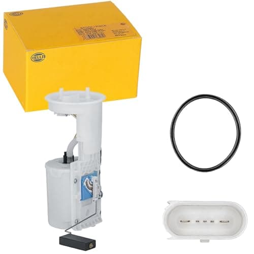 Image of HELLA 8TF 358 302-801 Fuel Feed Unit - 12V - Electric - 4-pin connector - with gasket/seal