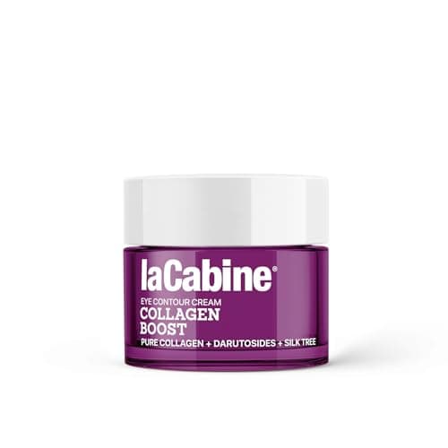 Image of laCabine Collagen Boost Eye Contour Cream 30ml – Pure Collagen & Firming Peptides | Lifting Effect for Sagging Eyelids | Reduces Bags & Firms with Silky Finish