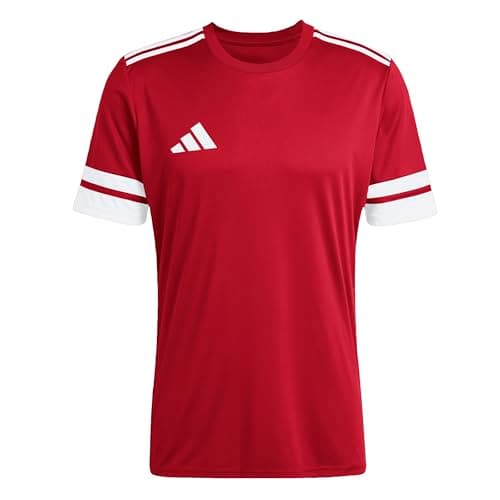Image of adidas Men's SQUADRA25 Jersey Short Sleeve, Team Power Red 2 / White, XL