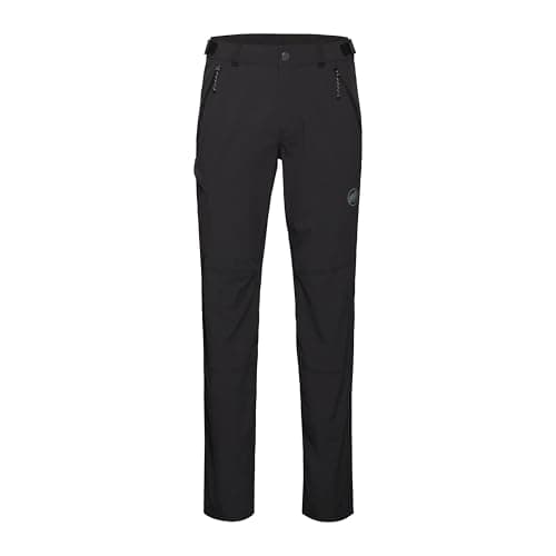 Image of Mammut Runbold IV Pants Men | Outdoor Trousers for Hiking, Stretch Fit, Lightweight Breathable Fabric | 56, Black