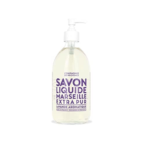 Image of Compagnie de Provence® Aromatic Lavender Liquid Soap 495 ml | Lavender Fragrance | Gentle, Effective and Soothing