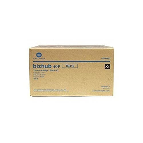Image of Konica Minolta A0FP023 TN-412 Toner Cartridge 19,000 Pages Black
