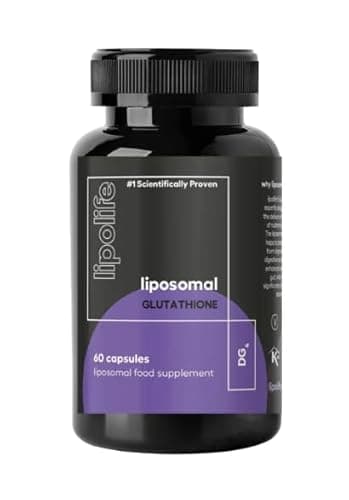 Image of Liposomal Glutathione Capsules – 60 Capsules 2 Month Supply, High Absorption Glutathione Supplement, Antioxidant Detox Support, Reduced Glutathione Lipolife DG4