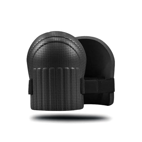 Image of Nicoman Kneepads, Garden Durable Knee Pads Waterproof EVA Foam Kneepads Knee Protectors With Adjustable Strap (Black)