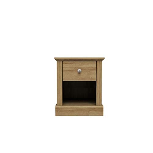 Image of LPD Devon Country Style Wooden Living Room Furniture Range - Oak - Lamp Table