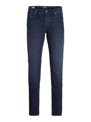 Image of Jack and Jones Men's Glenn Original Slim Jeans, Blue Denim, W32/L32