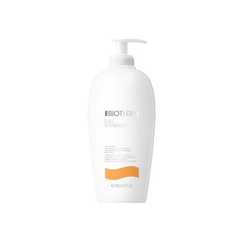 Image of Biotherm Eau Energy Body Milk, Moisturising Body Lotion for Women, Nourishing Body Milk with Oils and Citrus Fruits, for Revitalised and Refreshed Skin, 400 ml