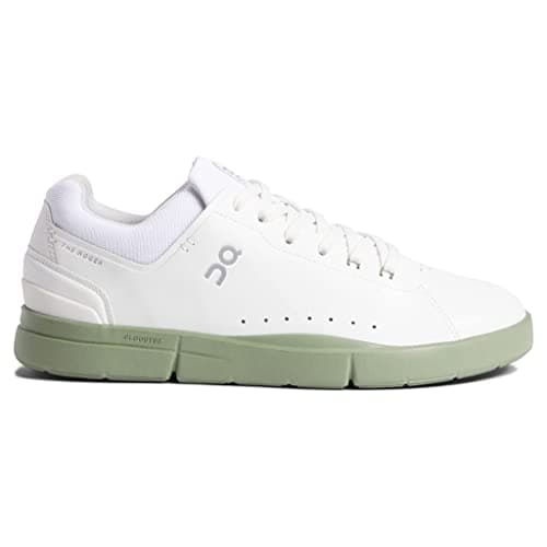 Image of On Mens The Roger Advantage Textile Synthetic White Reseda Trainers 9 UK