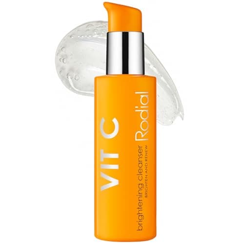 Image of Rodial Vitamin C Brightening Cleanser 135ml – Daily Cleansing Gel Formula with Vitamin C and Fruit AHAs for Brighter, Smoother, Even-Toned Skin