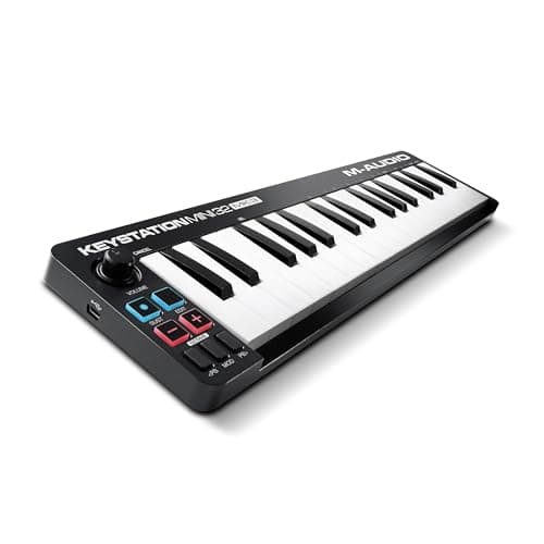 Image of M-AUDIO Keystation Mini 32 MK3 Portable USB MIDI Control Keyboard For Music Production On The Go With MPC Beats