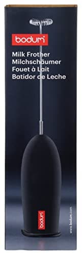Image of Bodum D3040-01 Schiuma Battery Operated Milk Frother, 8.5 Inches, Black