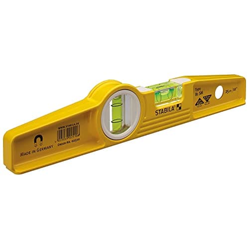 Image of Stabila TYPE81SREM 25cm/10-inch Rare Earth Magnetic Spirit Level