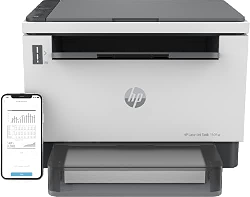 Image of HP LaserJet Tank MFP 1604w Printer, Print, copy, scan, Scan to email; Scan to email/PDF; Scan to PDF; Dualband Wi-Fi