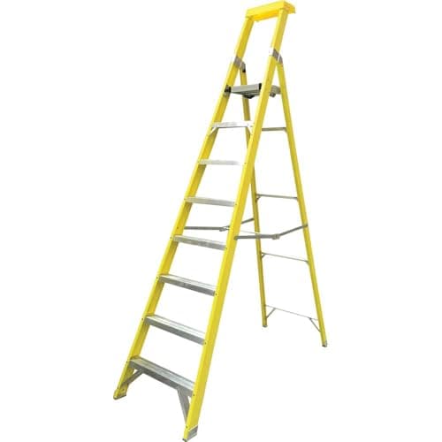 Image of Zarges GRP Platform Steps Platform Height 2.20m 8 Rungs