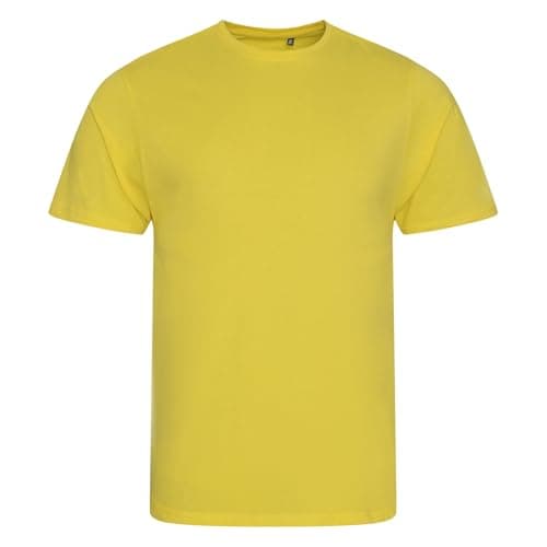 Image of AWDis Ecologie EA001 Unisex Cascades Organic T-Shirt - Sun Yellow - 2XL