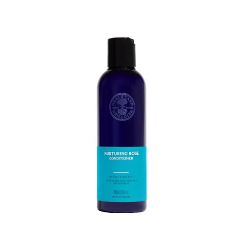 Image of Neal's Yard Remedies Nurturing Rose Conditioner, For Dry, Damaged Or Coloured Hair, Vegan & Cruelty-Free, 200ml