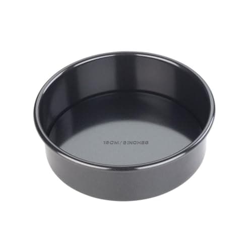 Image of Tala Performance, Loose Base Round Sandwich Cake Tin, Professional Gauge Carbon Steel with Eclipse Non-Stick Coating, Ideal for Cakes, sponges and Tiered Cakes, 16.5x16.5x5.0 cm