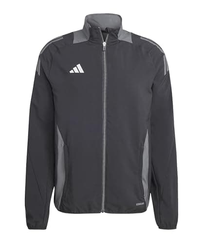 Image of adidas Tiro24 Competition Presentation Men's Tracksuit Jacket, Black/Team Dark Grey, IP5596, XL