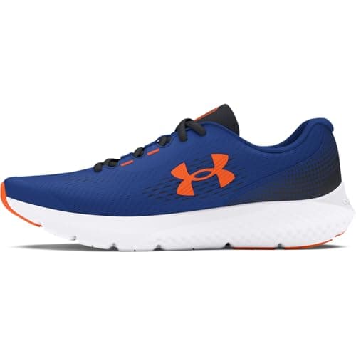 Image of Under Armour Ua BGS Charged Rogue 4 Road Running Shoes Boys Blue 3 UK Child