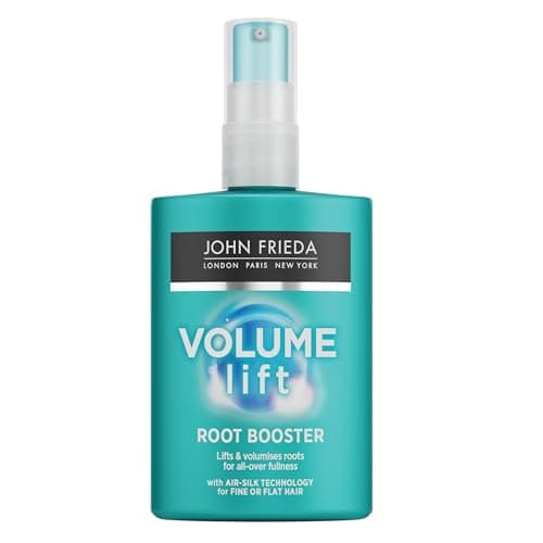 Image of John Frieda Volume Lift Root Booster, Volumising And Texturising Spray For Fine, Flat Hair, Floral, 125 ml (Pack Of 1)