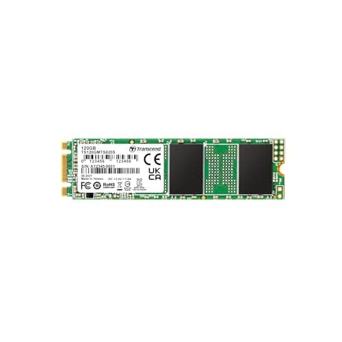 Image of Transcend MTS820S 120GB SATA III 6Gb/s M.2 SSD, Read/Write up to 500/350 MB/s with 3D Nand Flash TS120GMTS820S