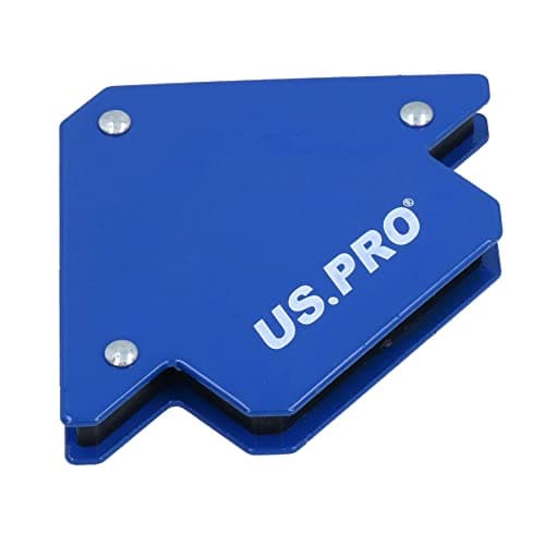 Image of 25lb 75mm Welding Magnet Arrows Welder Holder Support 45 90 135 Angles