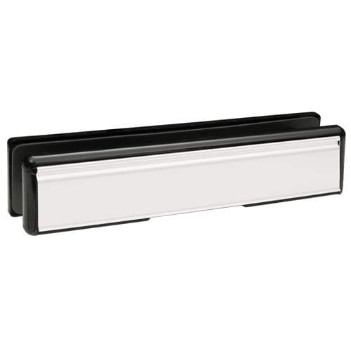 Image of Fab & Fix Nu-Mail Upvc Telescopic Letterplate - Silver (20-40Mm Aperture)