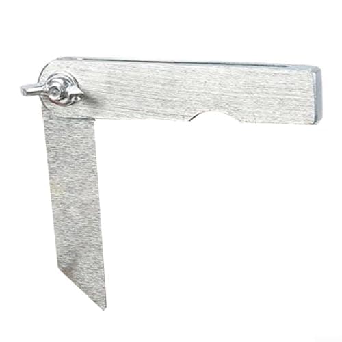 Image of Compact Sliding T Bevel Gauge for Tight Spaces Dovetail Marking Boat Building and Fine Woodworking Applications (8-inch (4-inch (100mm))