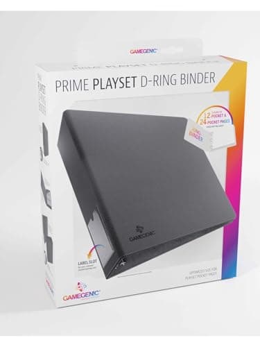 Image of Gamegenic | Gamegenic Prime D-Ring-Binder - Playset Size | Trading Card Game Accessory