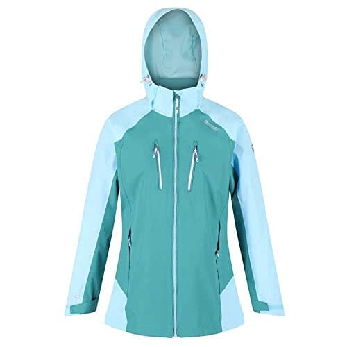 Image of Regatta Womens Calderdale IV Jacket, Turquoise/Coolaqua, UK 16