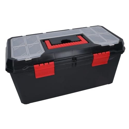 Image of 16" Maestro Toolbox with Handle/Holdall/Plastic Box/DIY Storage Box TE194