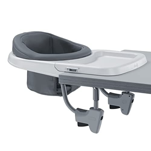 Image of Chicco Fastlock 360 Hook-On Chair - Charcoal | Grey