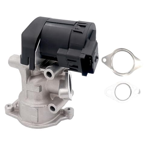 Image of EGR Valve with Gaskets Compatible with Citroen C4 I C5 II C8 Dispatch Puegeot 307 308 407 508 607 807 Expert Ford Focus II C-Max Galaxy Kuga Mondeo IV Volvo II C30 C70 S40 S80 V40 V50 V70 2.0 HDI