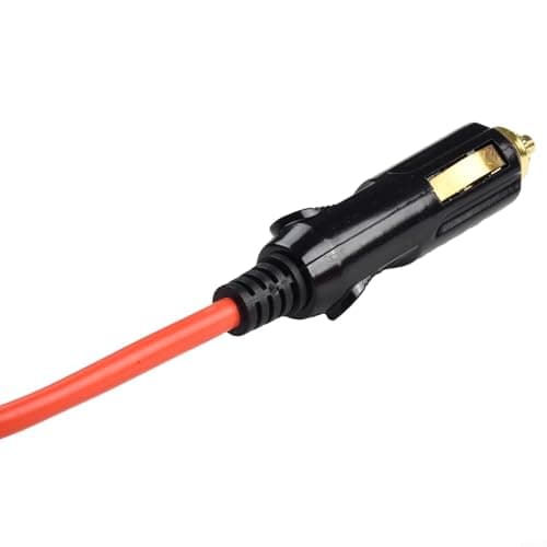 Image of 12ft Extension Cable Male to Female Socket for 12V 24V Car Devices with 10A Current Rating Compatible with Tire Inflator Vacuum Refrigerator