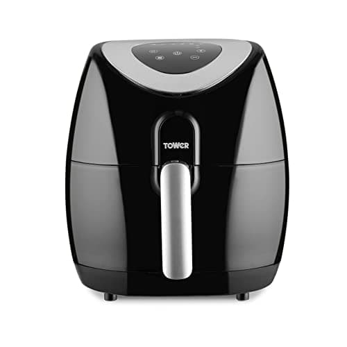 Image of Tower Vortx Digital Air Fryer Oven with Rapid Air Circulation and 60 Min Timer, 4.3 Litre, Black, T17024