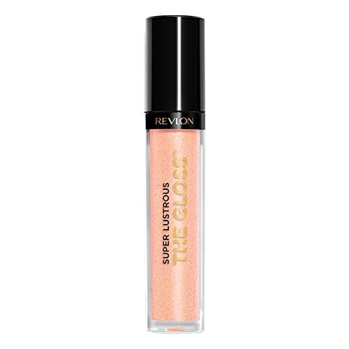 Image of Revlon Super Lustrous Lip Gloss, High Impact Lipcolor with Moisturizing Creamy Formula, Infused with Agave, Moringa Oil, & Cupuacu Butter, Snow Pink (205)