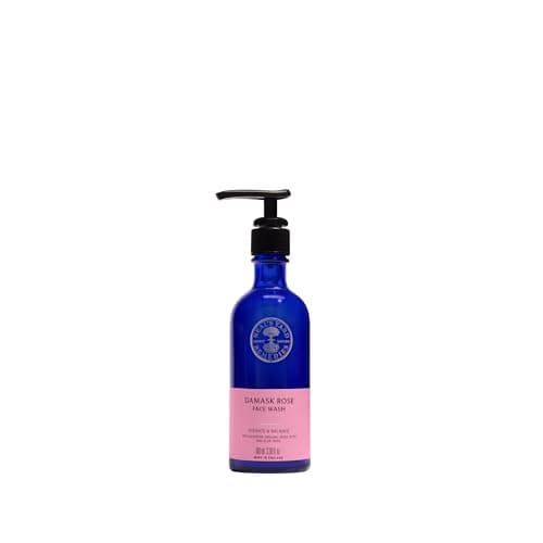 Image of Neal's Yard Remedies Damask Rose Face Wash, Cleanses & Hydrates Skin, Vegan & Cruelty-Free, 100ml