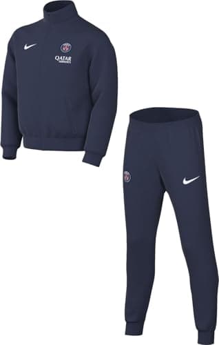 Image of NIKE Unisex Children's Psg Y Nk Df Acdpr Trk Suit Kesn Tracksuit, Midnight Navy/White, 8-9 Years EU