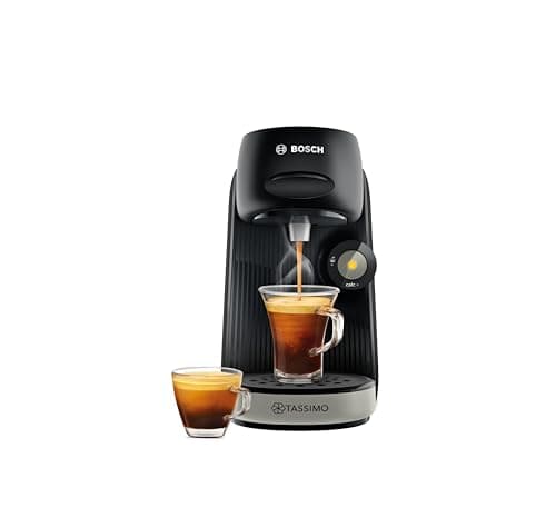 Image of Tassimo by Bosch, Finesse Classic Friendly, Pod Coffee Machine, TAS1620GB, with INTELLIBREW, compatible with 50 Different Beverages, 0.7 Litres, Black