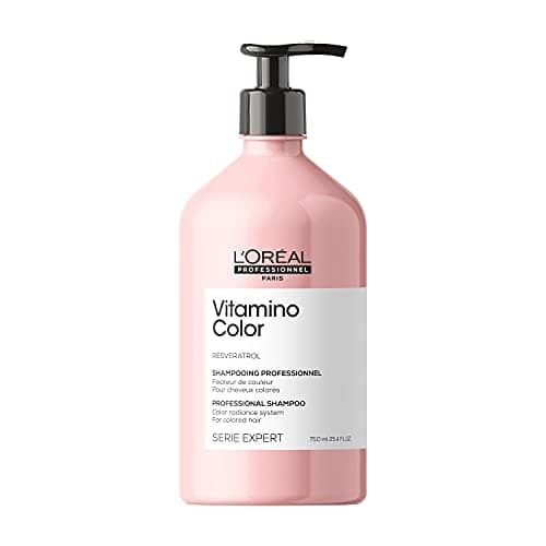 Image of L’Oréal Professionnel Shampoo, With Resveratrol for Coloured Hair, Serie Expert Vitamino Colour, 750 ml