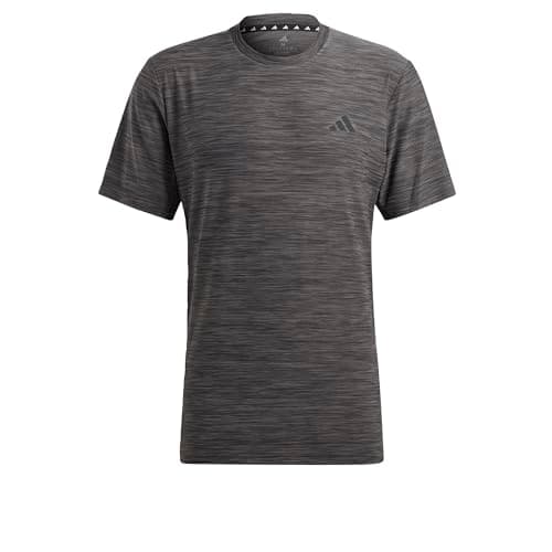 Image of adidas Men's Train Essentials Stretch Training Tee, Black/Grey Five/Black, XL