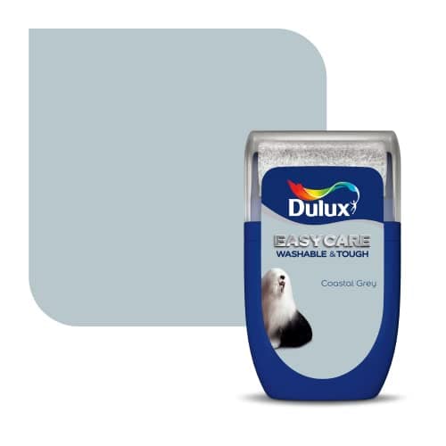 Image of Dulux Easycare Washable & Tough Tester Paint - Coastal Grey - 30ML