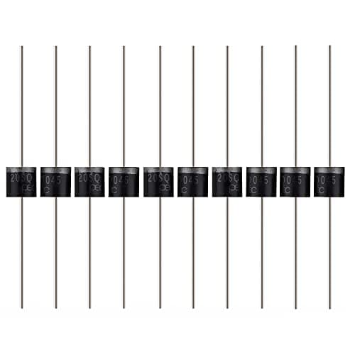 Image of 10 Pcs Schottky Diodes Rectifiers Diode 20SQ045 20A 45V Schottky Blocking Diode for Solar Panel Parallel Reflow Protection Diodes