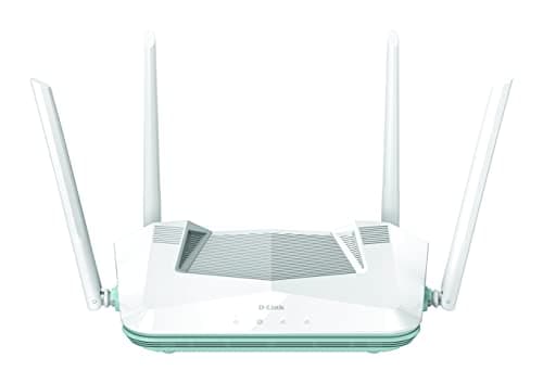 Image of D-Link R32 EAGLE PRO AI AX3200 Smart Router with AI Wi-Fi/Traffic Optimiser, DFS, AI Parental Control, Gigabit Ports, MU-MIMO, 1024 QAM, OFDMA, WPA3, Mesh-ready. Works with Alexa/Google Assistant