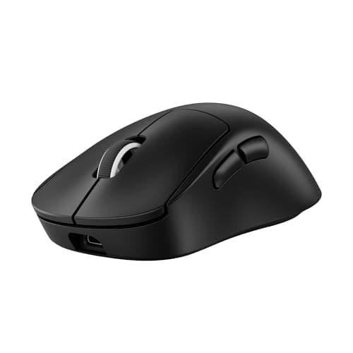 Image of Logitech G PRO X Superlight 2 DEX Lightspeed Wireless Gaming Mouse, 60g Pro-Grade Lightweight Mouse with 5 Programmable Buttons, 44k DPI Sensor, 8K Polling, USB-C Charging, for PC/Mac - Black