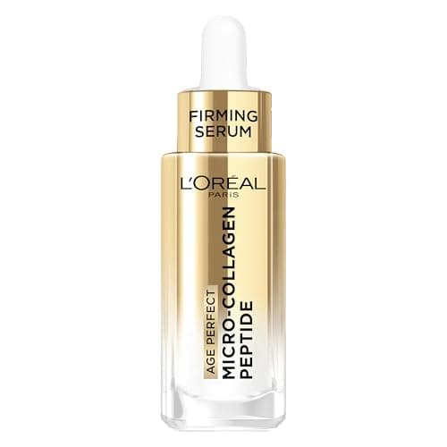 Image of L'Oréal Paris Age Perfect Micro-Collagen Lifting & Rejuvenating Serum, Advanced Peptide Formula, Firms Sagging Skin & Boosts Radiance, Reduces Age Spots, 30ml