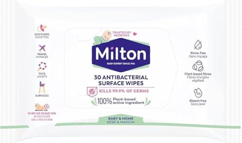 Image of 2 x Miltons Antibacterial Surface Wipes 30